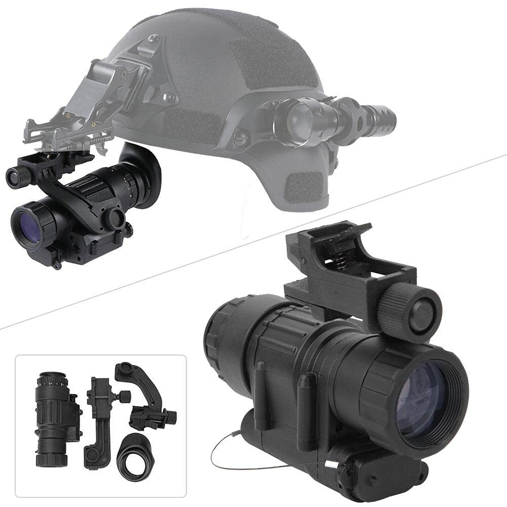 PVS-14 Head Mounted Shimmering Infrared Monocular Night Vision