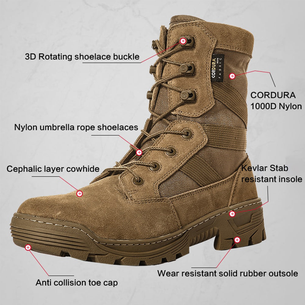 Waterproof Hiking Tactical Scout Boots