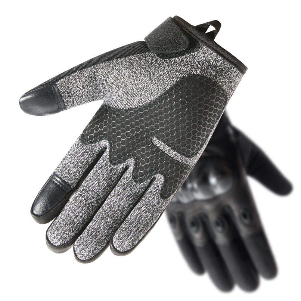 Sheepskin Cut Resistant Full Finger Outdoor Stab Resistant Tactical Gloves