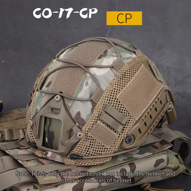 Helmet Cover With Elastic Cord