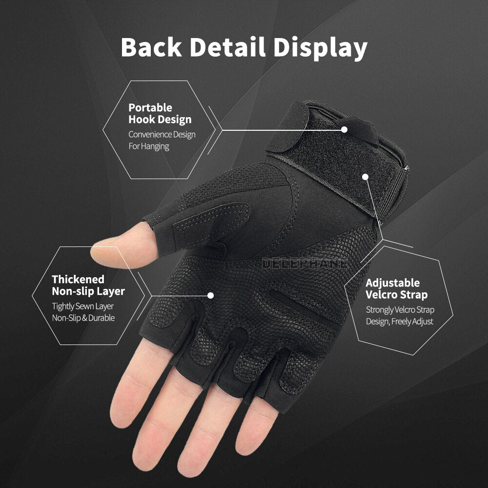Taktische Handschuhe Outdoor-Reit-Halbfingerhandschuhe