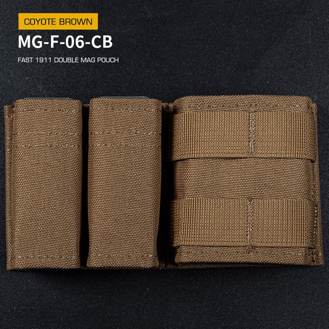 Fast 9MM &5.56 Double Mag Pouch (Short)