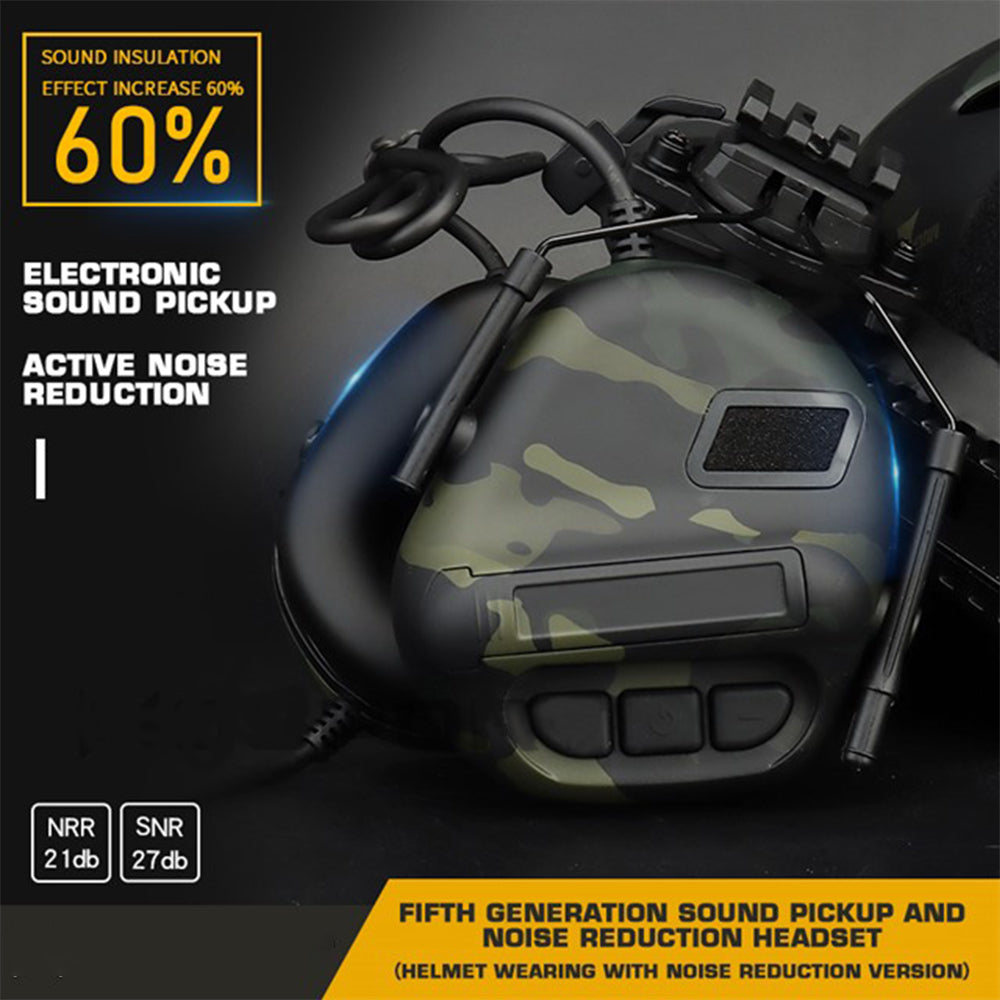 5th Generation Headset(With Sound Pickup & Noise Reduction Function & Helmet Version)