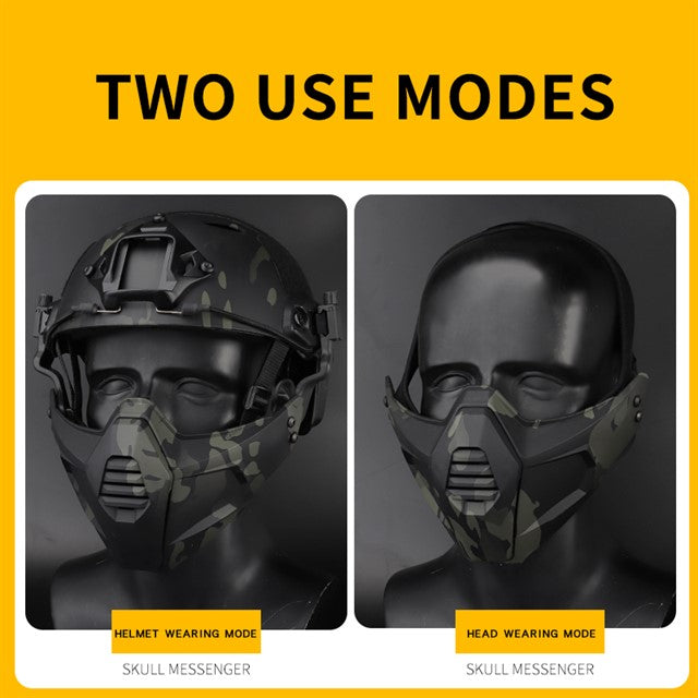Tactical Multidimentional Split Type Mask