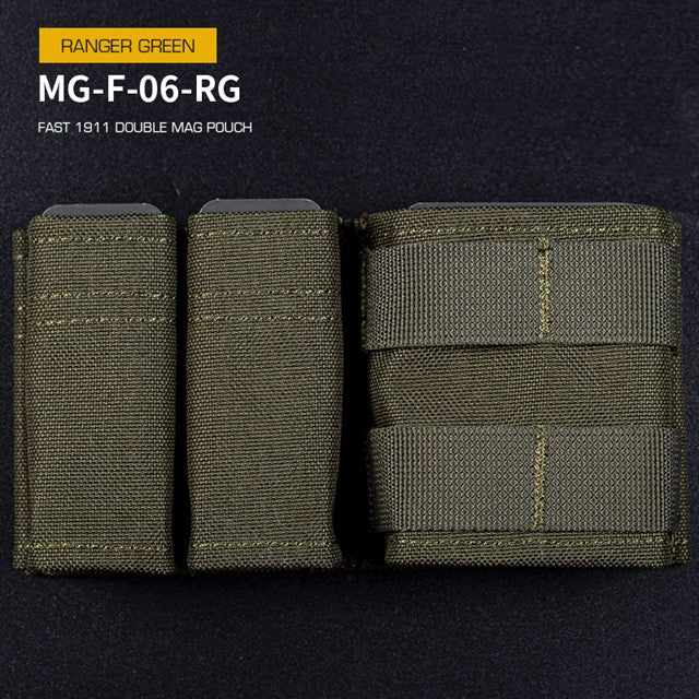 Fast 9MM &5.56 Double Mag Pouch (Short)