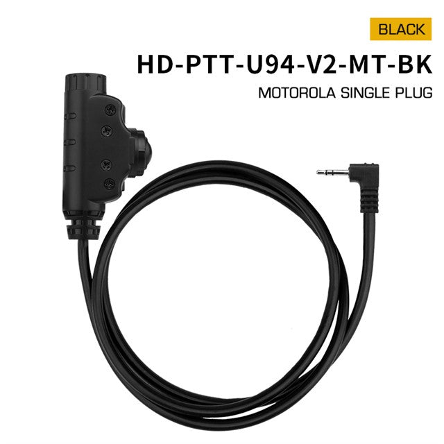 Ptt Tactical Headset Adapter Multiple Plugs